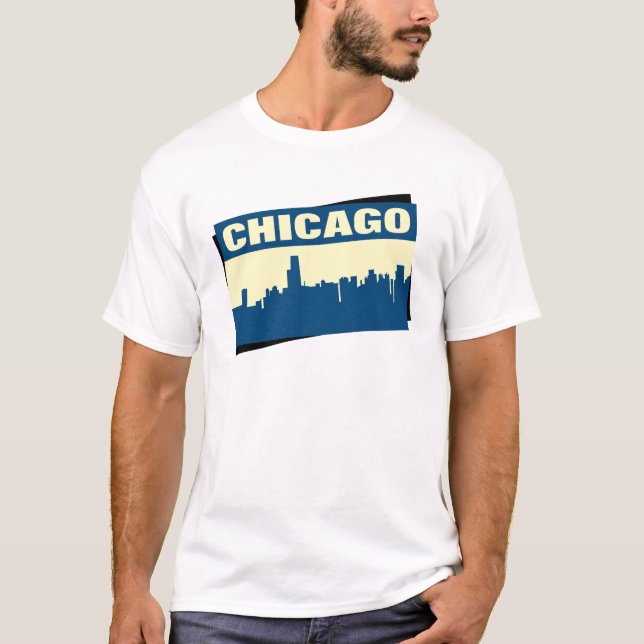 T-shirt Horizon de Chicago (Devant)