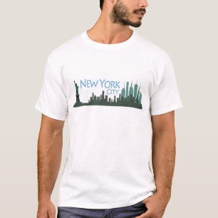 T-shirt Horizon de liberté de NYC