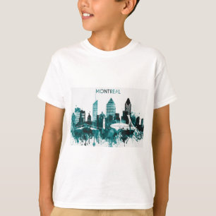 T-shirt Horizon de ville de Montréal