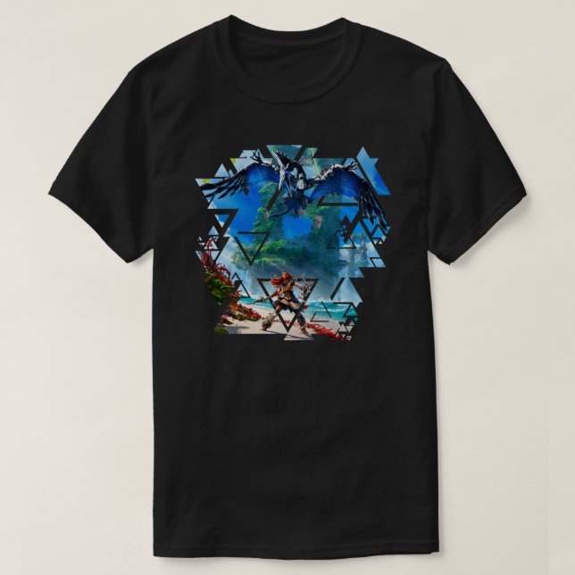 T-shirt Horizon Interdit West Classic T-Shirt.png (Design devant)