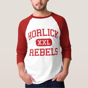 T-shirt Horlick - rebelles - lycée - Racine le Wisconsin