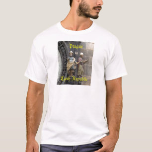 T-shirt Horloge astronomique ou Prague Orloj