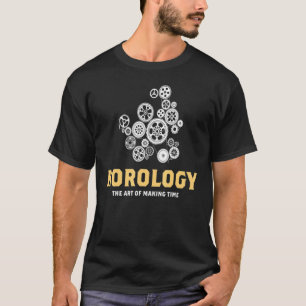 T-shirt Horologie Mots Horologiste Horloge Expert