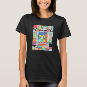 T-shirt Horoscope Capricorne Symboles Mystiques Zodiaque A