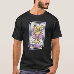 T-shirt Horoscope des cartes Tarot de l'As des tasses
