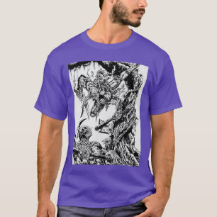 T-shirt HORREUR BARBARE SAUVAGE Zombies Antiques Mortsviva