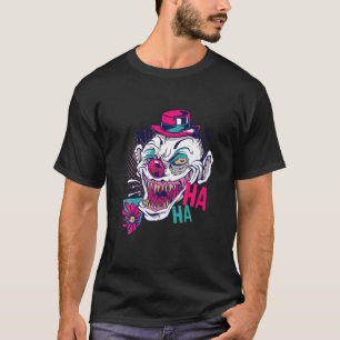 T-shirt Horreur Clown mal rire mal Halloween Costume