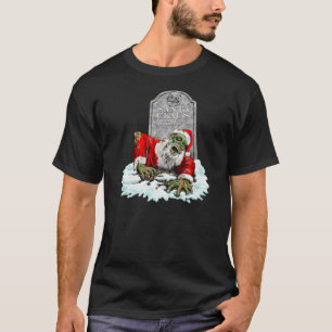 T-shirt Horreur de Noël de zombi