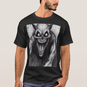 T-shirt Horreur occulte sombre Satanic Chat Démon Unholy G