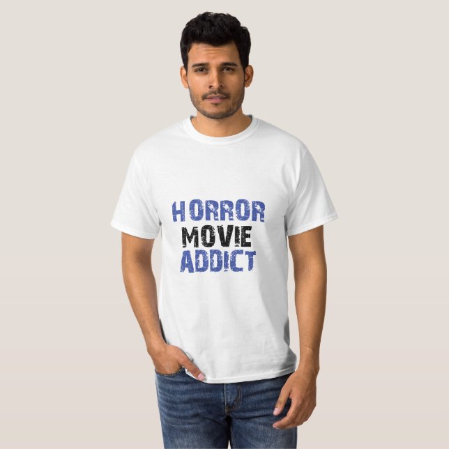 T-shirt horreur - Parfait pour le film d'horreur (Devant entier)