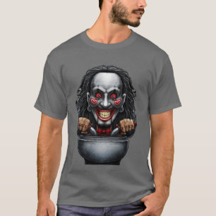 T-shirt Horreur toilette Monster 11 garçon