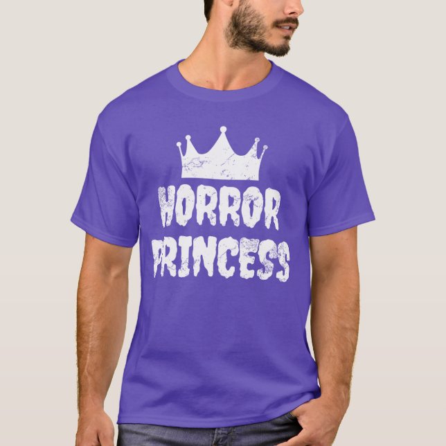 T-shirt Horror Princess boy (Devant)