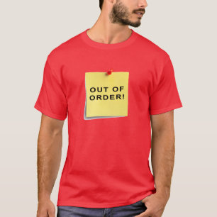 T-shirt Hors De Commande !