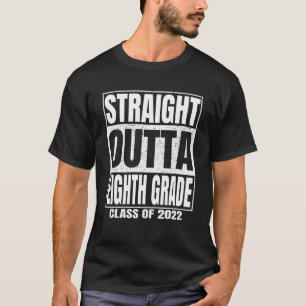 T-shirt Hors De La Huitième Année Funny 8E Année Gradua