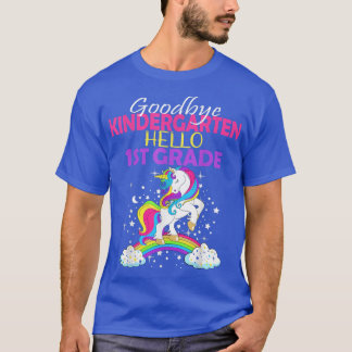 T-shirt Hors de la maternelle Bonjour 1ère année Gradu