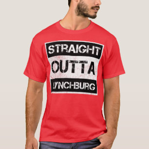 T-shirt Hors de Lynchburg ville Virginia Vintage Dis