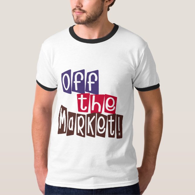 T-shirt Hors du marché (Devant)