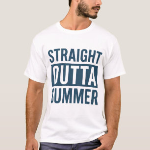 T-shirt Hors été - Retour à la conception de l'école