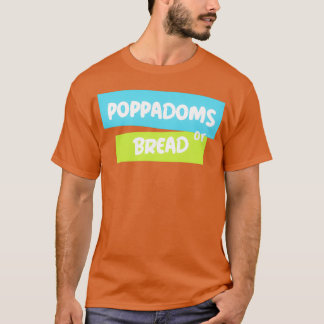 T-shirt HORS MENU poppadoms ou pain