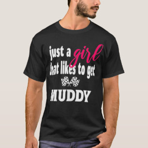 T-shirt Hors Route Boue Coulée Boue Bogue 
