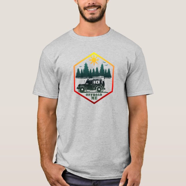 T-shirt HORS ROUTE MOI Wilderness S (Devant)