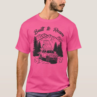 T-shirt Hors route Toyota 4Runner Overland Adventure Tshir
