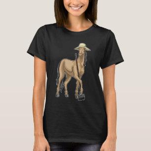 T-shirt Horse Farmer Rake