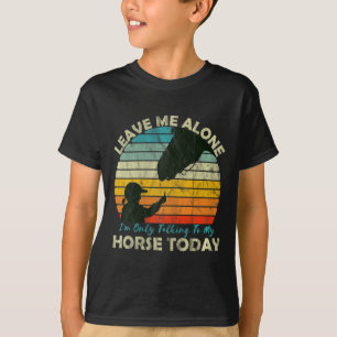 T-shirt Horse Girls Adolescent Pour L'Équitation & Ra