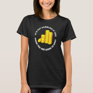 T-shirt Horse pari Casino Jeux mème