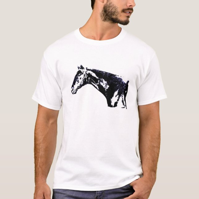 T-shirt Horse Pop Art (Devant)
