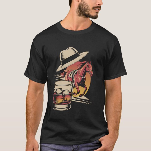 T-shirt Horse Racing Day Lovers (Devant)