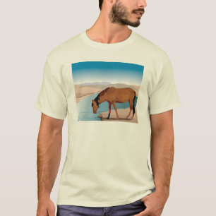 T-shirt Horse s'arrête pour boire un verre sur Western Sc