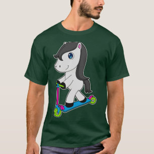 T-shirt Horse Scooter