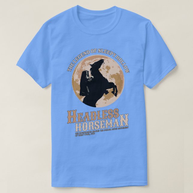 T-shirt Horseman sans tête theof 1 (Design devant)