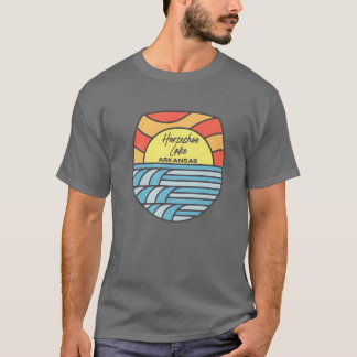 T-shirt Horseshoe Lake Arkansas AR Sunset Vacation Souveni