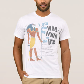 T-shirt Horus : La manière, la vérité et la vie