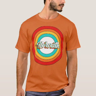 T-shirt Horvath Name Chemise Vintage Horvath Circle