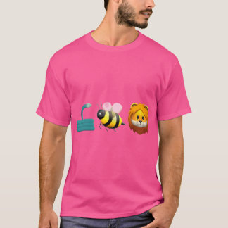 T-shirt Hose Bee Lion Emoji boy