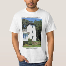 T-shirt Hospital Point Lighthouse, Massachusetts