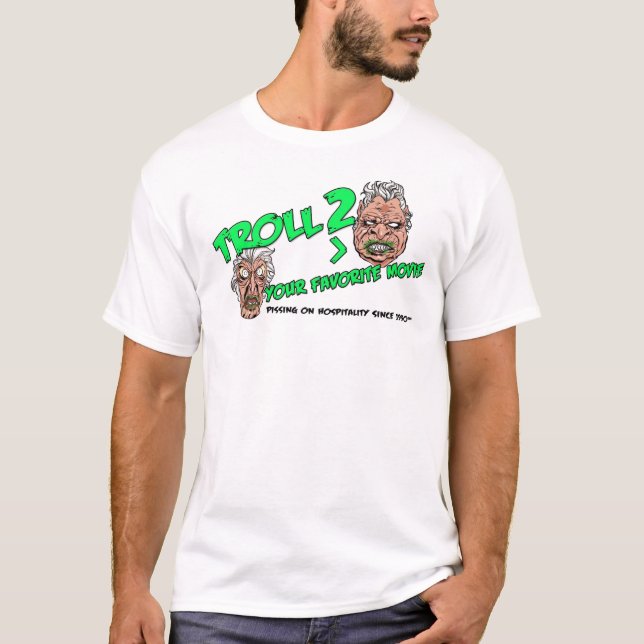 T-shirt Hospitalité de Troll ! (Devant)