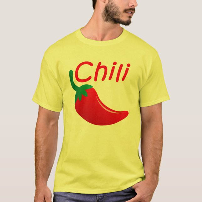 T-shirt Hot chili pepper tee (Devant)