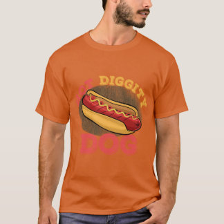 T-shirt Hot Diggity Dog gift