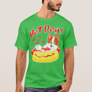 T-shirt hot dog