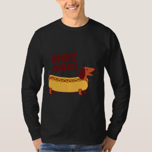 T-shirt Hot Dog ! Dachshund
