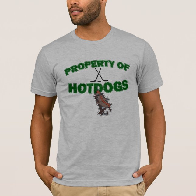 T-shirt Hot-dogs de prince William C League (Devant)