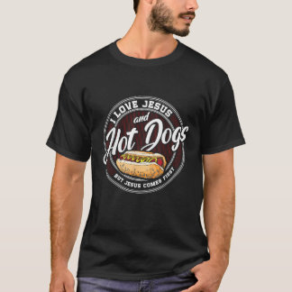 T-shirt Hot dogs Lover Love Hot dogs Christian Religion Ca