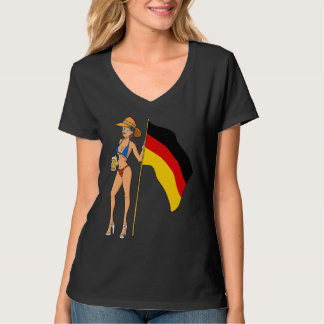 T-shirt Hot Fan Girl Germany
