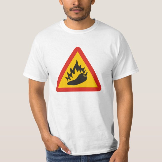 T-shirt Hot pepper danger (Devant)