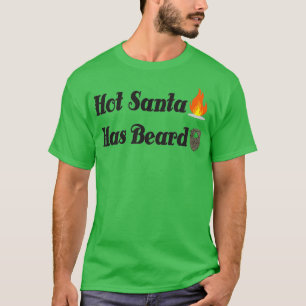T-shirt Hot Père Noël a Beard