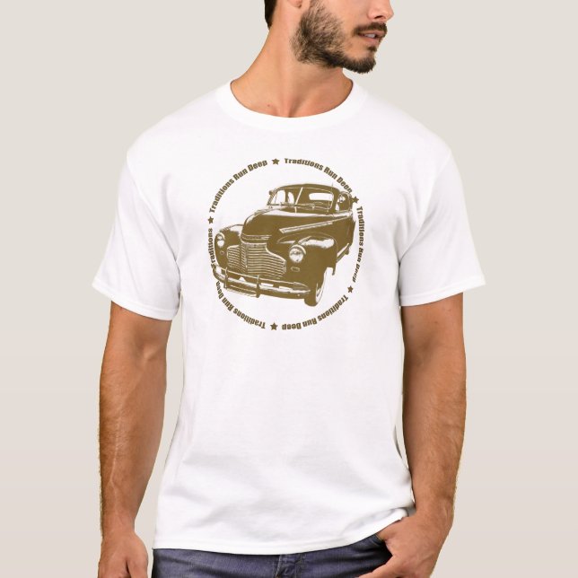 T-shirt Hot rod 1941 traditionnel de coupé de Chevy (Devant)